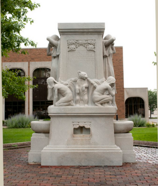 Trotter Fountain by Loredo Taft