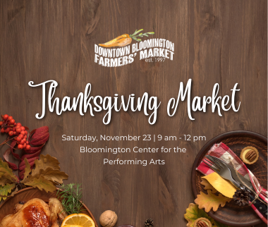 Thanksgiving Indoor Farmers' Market