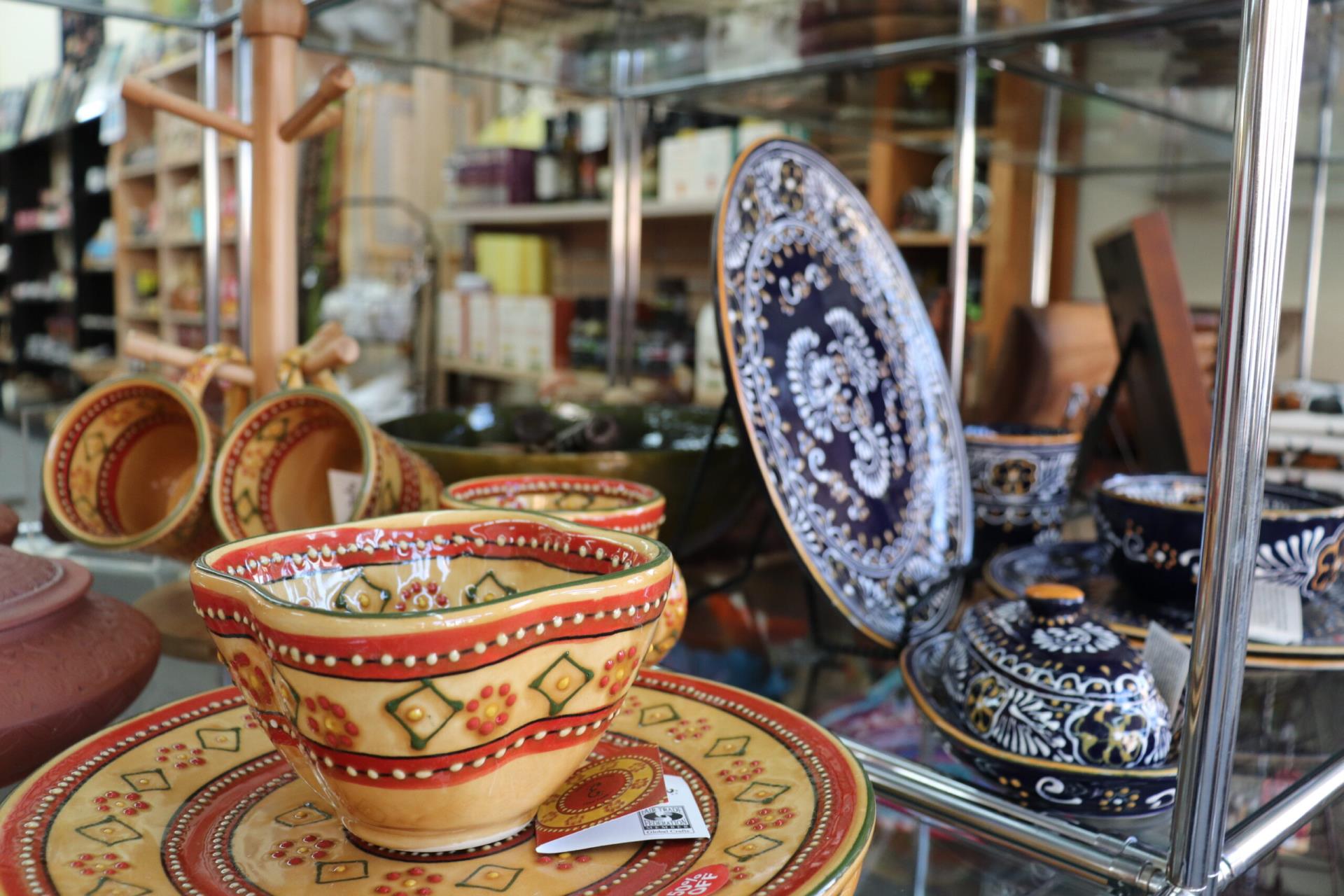 Display of Ceramics